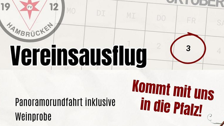 Vereinsausflug am 03.10.2025