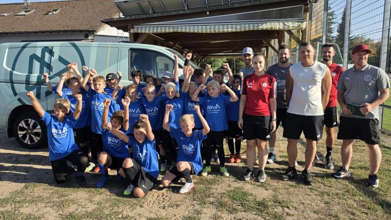⚽ DFB-Mobil zu Gast bei der E-Jugend des FV Hambrücken