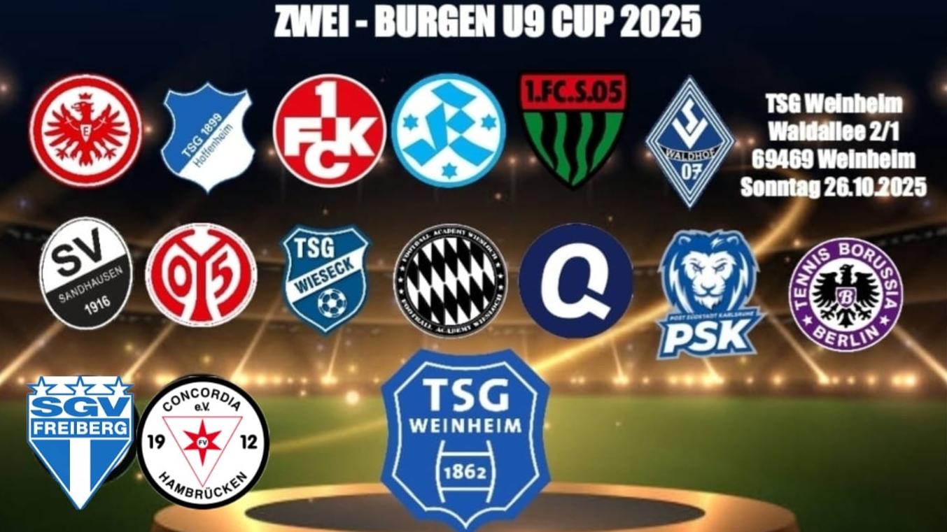 Großes NLZ-Turnier in Weinheim – Unsere Jungs treffen auf die Stars von morgen!