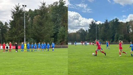 Erster Test für unsere Frauenmannschaft ⚽️